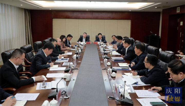 黃澤元與北京海博思創(chuàng)科技公司副總經理王浩一行座談