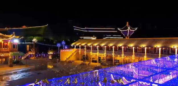 【網(wǎng)絡中國節(jié)·元宵】慶陽夜景丨慶城，一座活著的千年古城