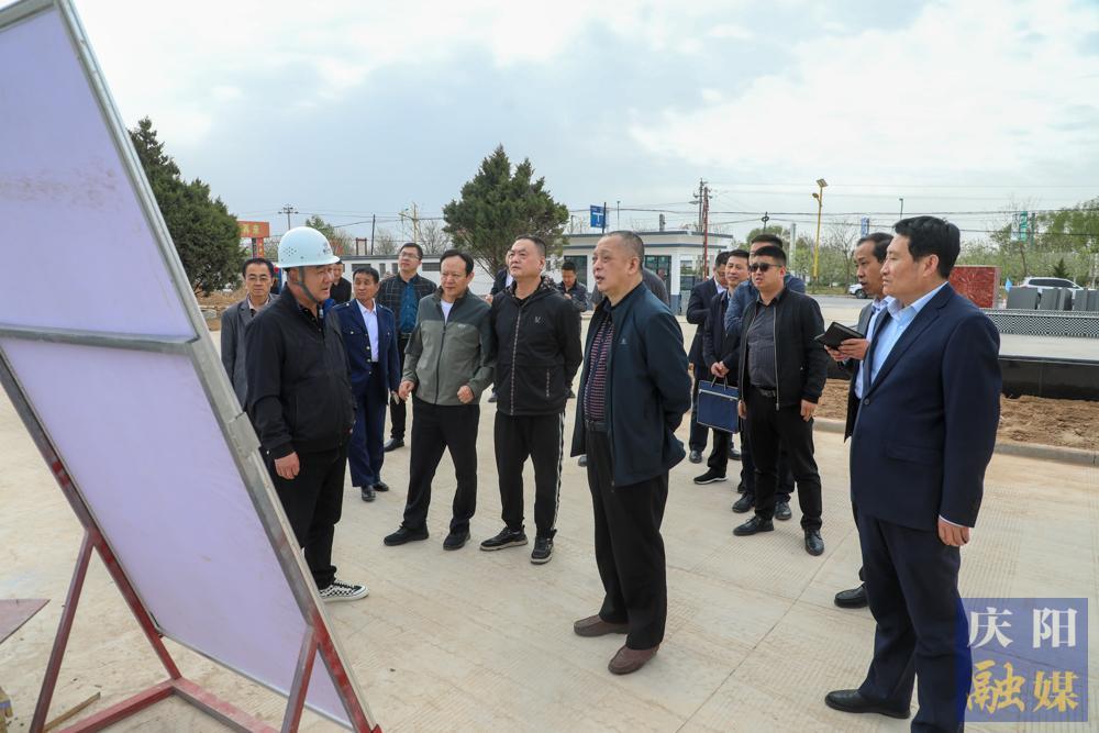 中光宏圖（北京）科技發(fā)展有限公司考察組來慶陽市考察調研