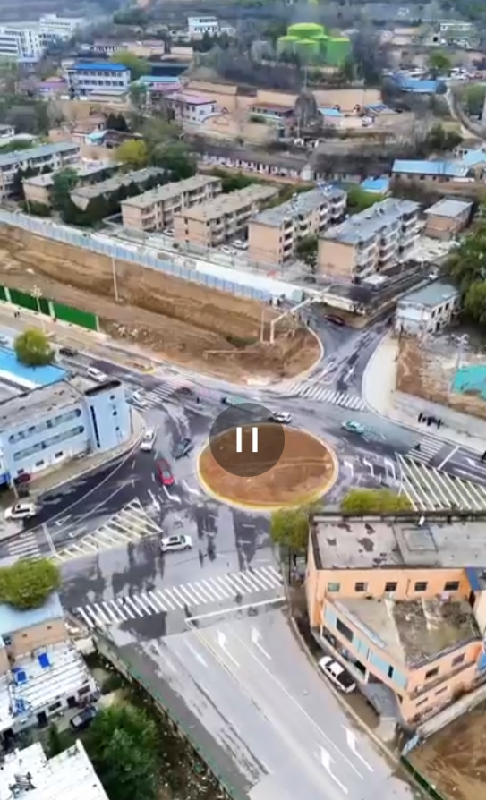 【V視】破堵！慶城新區(qū)路口“變身”
