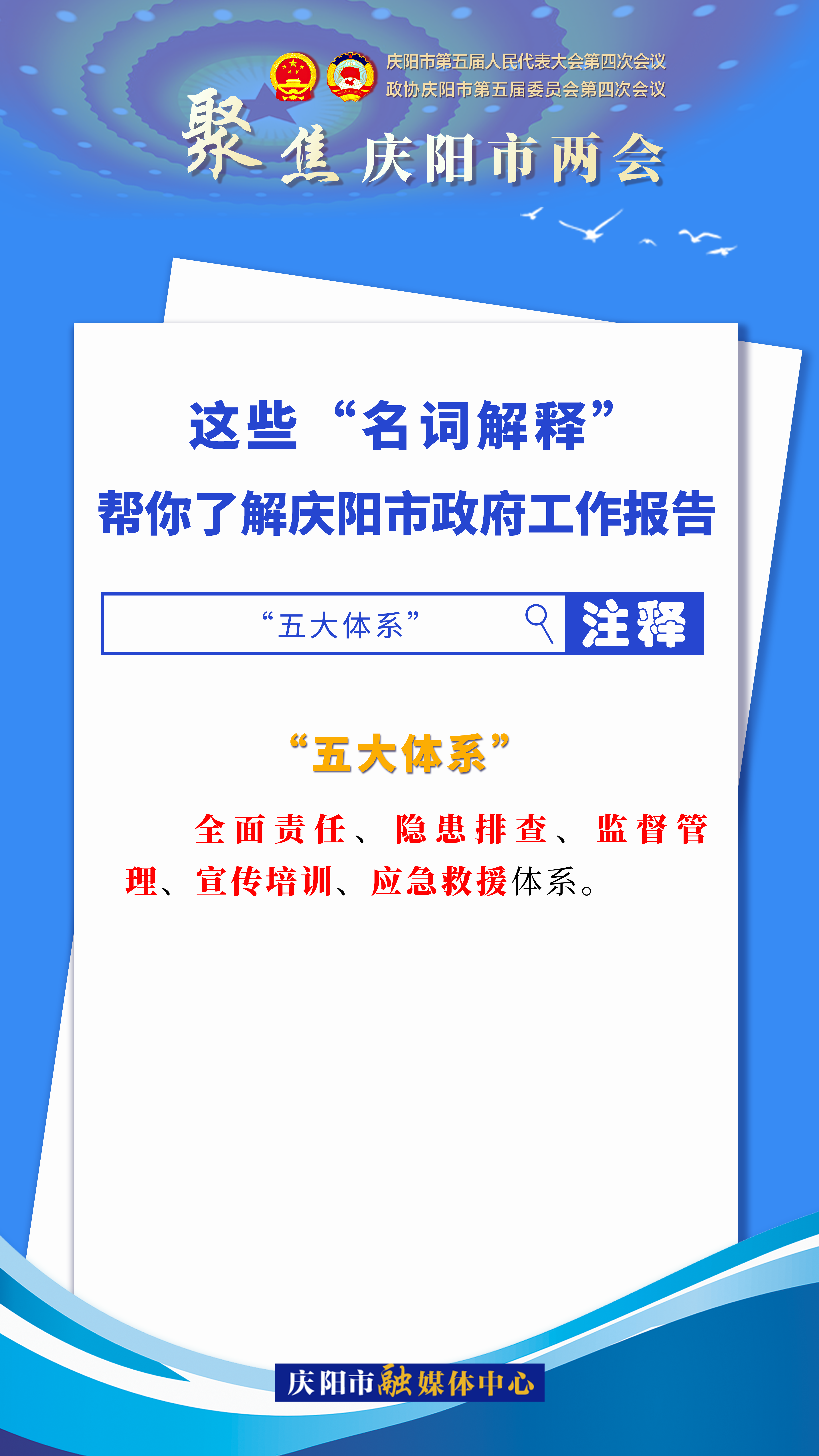 海報｜這些“名詞解釋”，幫你了解慶陽市政府工作報告（6）