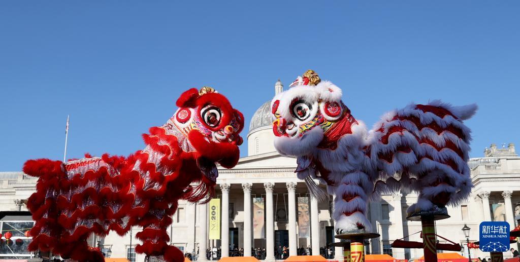 英國(guó)倫敦舉行春節(jié)慶祝活動(dòng)