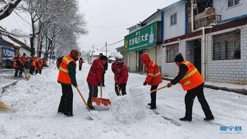 寧縣：除雪保暢 守護市民安全出行