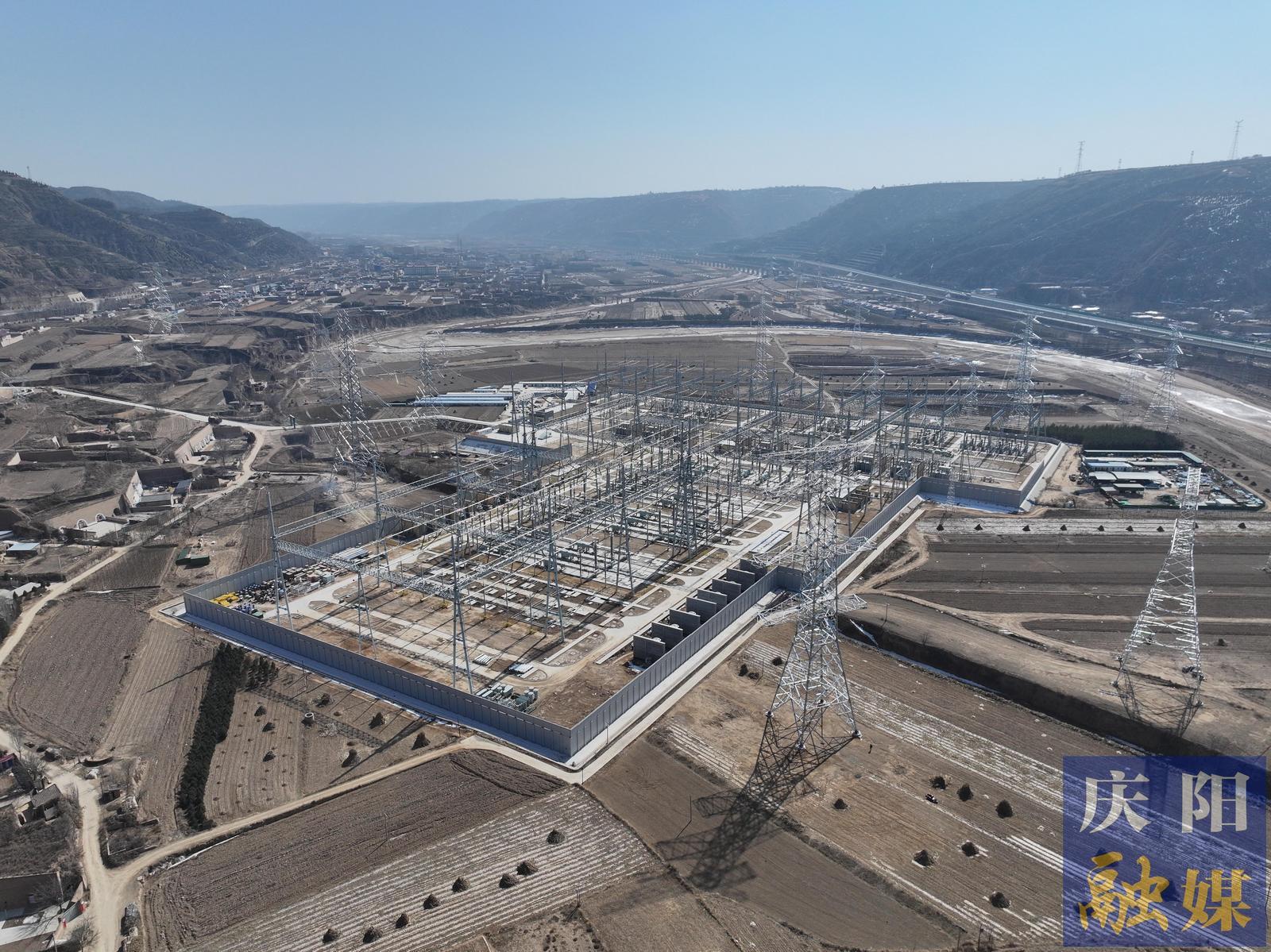 “隴電入魯”配套慶陽(yáng)北750千伏輸變電工程建成投運(yùn)
